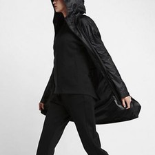 NWT NIKE Women Transform Jacket NikeLab TWO-IN-ONE Black Tech #866171-010 $350