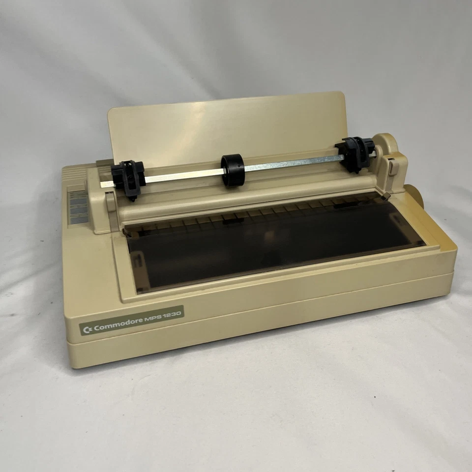 Commodore MPS 1230 Printer /w Original Box & Manual Tested - Image 2 of 4