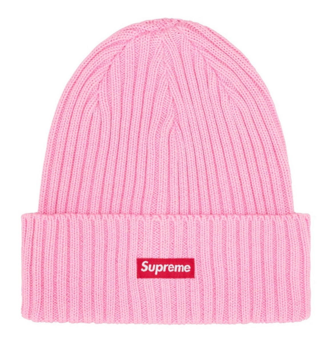 Supreme Overdyed Beanie Pink SS25 BRAND NEW SEALED Small Box Logo