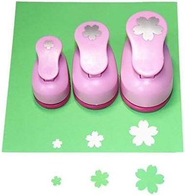 Paper Punch Set - 3pcs, 8mm 15mm 25mm Sizes for Crafting Flowers
