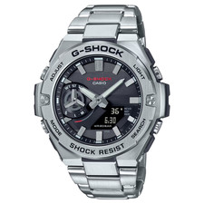 Casio G-Shock G-STEEL GSTB500D-1A Tough Solar Bluetooth World Time Mens Watch