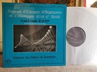 Raupp Organ Récital in Burgundy (music from Spain, England and Germany) LP NM