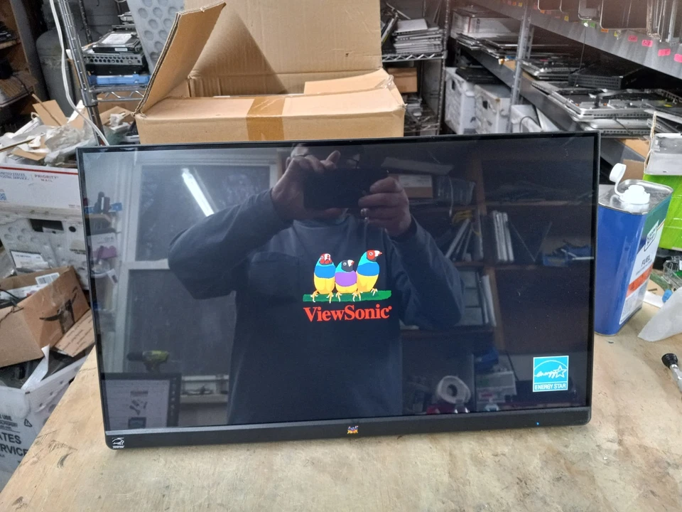 Viewsonic TD2230 22" MultiTouch LED Display TD2230 with ac adapter - Image 2 of 4