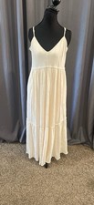 American Eagle Sleeveless Tiered, Maxi Dress Size Large