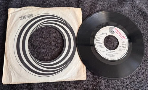 BLACK SABBATH Paranoid UK 1ST PRESS VERTIGO 1970 PLAYS EX, FACTORY SAMPLE