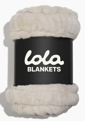 BRAND NEW Lola Blanket - Antique Ivory - Large (SEALED)