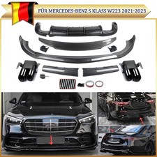 Carbon Look Aero BodyKits Spoiler für Mercedes W223 20+ Heckspoiler Heckdiffusor Carbon Look Aero BodyKits Spoiler für Mercedes W223 20+ Heckspoiler Heckdiffusor