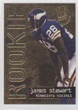 1995 Fleer Ultra Rookie Gold Medallion James Stewart #445 00cc