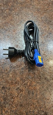 Monoprice Power Cord 3ft Black CEE 7/7 ''SCHUKO'' (Europe) to IEC 60320 C13, 18AWG