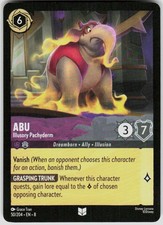Abu Illusory Pachyderm 50/204 Reign of Jafar Disney Lorcana