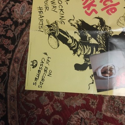 即発送 Circle Jerks ポスター 直筆サイン ゴリビス CIRCLE JERKS x GORILLA BISCUITS の来日公演、いよいよ開催
