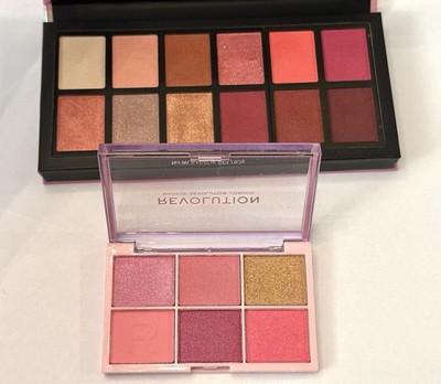 Revolution Eyeshadow Angel Heart Palette Plus 6 Shadow Palette Pinks Neu Konvolut