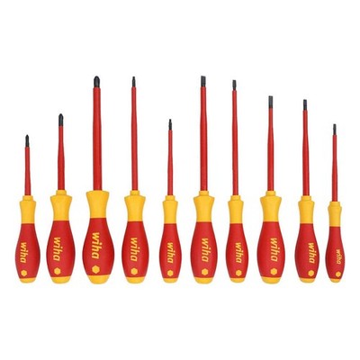 WIHA  Insulated Screwdriver Set,Metric 833DM2