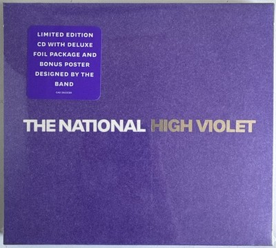 THE NATIONAL HIGH VIOLET DELUXE EDITION SEALED CD 2010 4AD USA