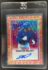 2025 Leaf Vivid Sebastian Walcott Auto Sparkles Orange #/4