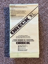 Oreck XL Vacuum Cleaner Bags Without Dock Fits Oreck XL Models Lot Of 19 NEW