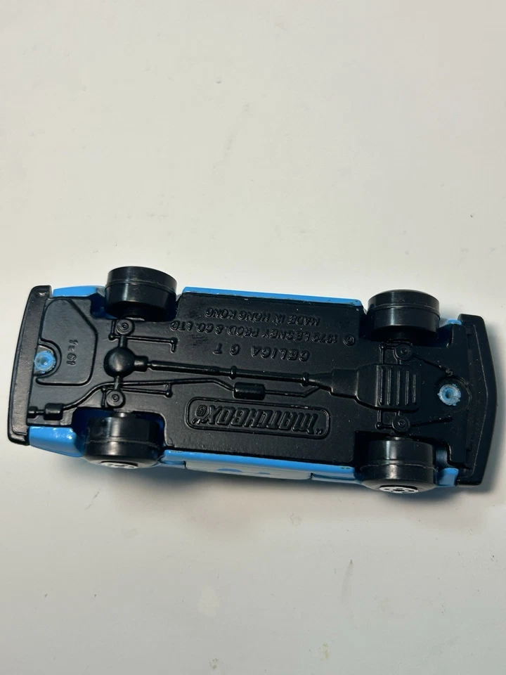 Matchbox 25 Toyota Celica GT Azul #78 Lesney Inglaterra Superrápido con Caja Foto 4 de 4