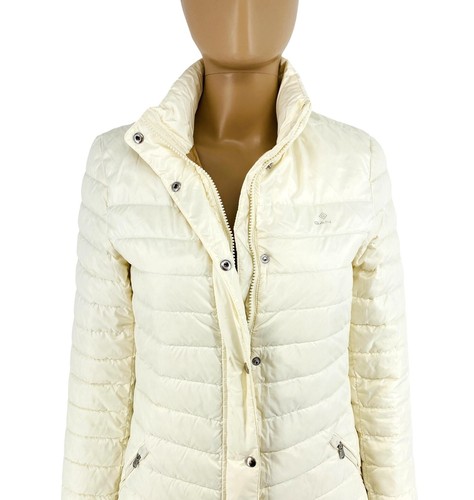 Gant Femme Veste Puffer Blanche En Duvet Taille XS - Imagen 2 de 11