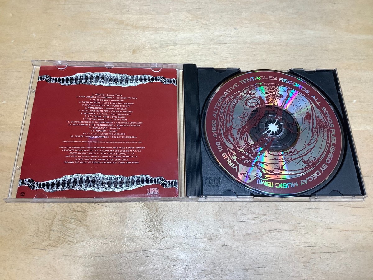 Virus 100-Alternativ Tentacles (1992) - CD - Didjits, Napalm Death