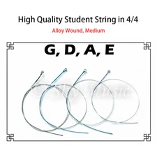 Student Violin Alloy Strings (Set) in 4/4 Full Size