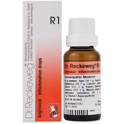 Dr Reckeweg R1 (Anginacid) Drops 22ml