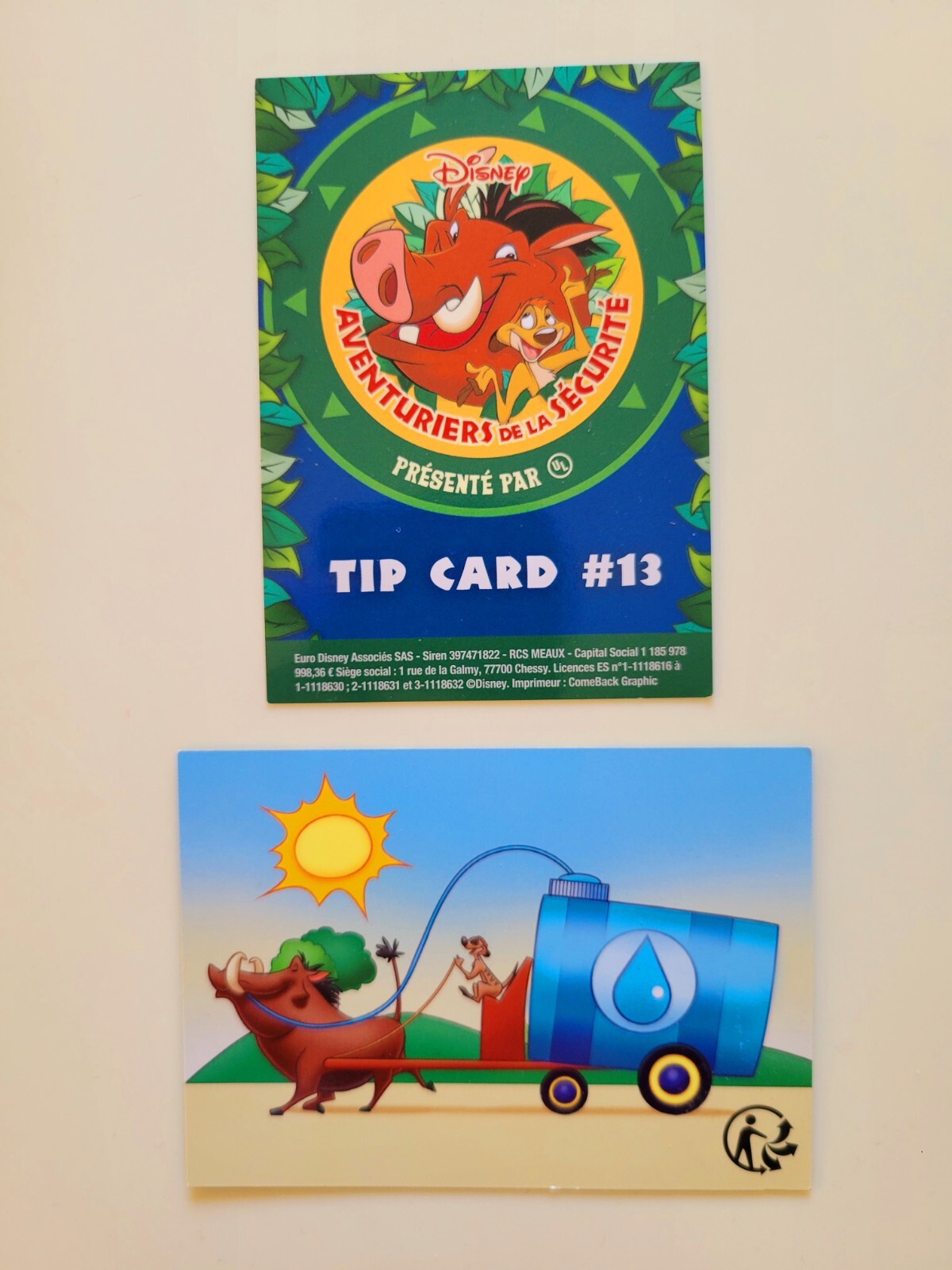 Euro Disney Disneyland Paris carte - Aventuriers de la sécurité 13 2020