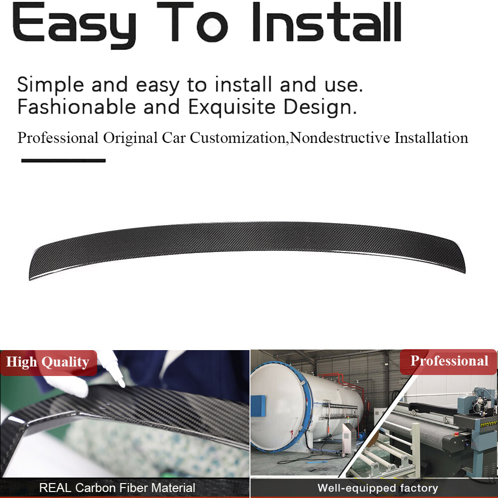 Fits BMW F06 640i 650i M6 Gran Coupe Rear Roof Spoiler Window Wing