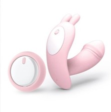 Wearable Wireless Remote Control Vibrating Women Panties Massager Waterproof Toy