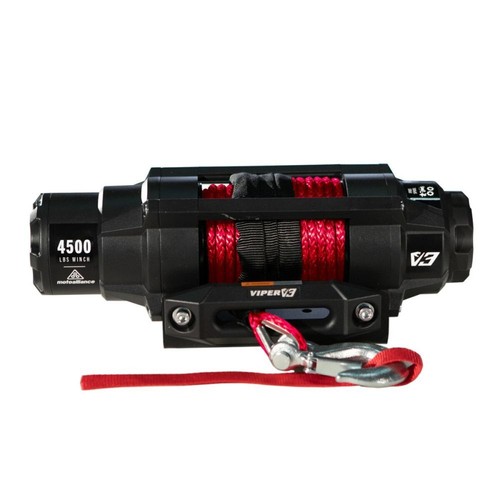 4500lbs V3 Winch With Mount For Polaris Ranger 700 With Extreme Bumper 2006-2009 - Foto 2 di 3