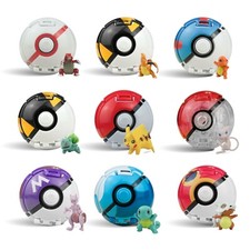 TOMY Poke Throw N Pop Ball Mini Figuras Listo para Batalla Ultra Ball Figura