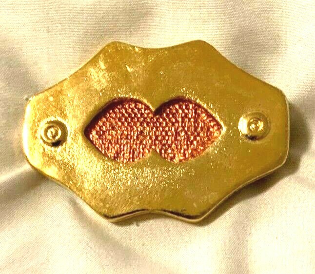 FARSCAPE COMMUNICATER PIN HALLOWEEN PROP COSPLAY LIFE SIZE MATEL GOLD PLATED