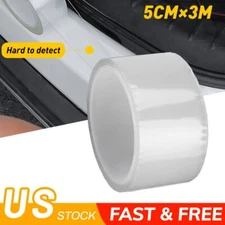 New Protector Sill Scuff Car Auto Door Plate Anti-Sticker Scratch Bumper Strip