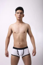 Men's New Boxer Briefs Antibacterial Quick Drying Convenient Hollow Out Shorts