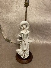 Beautiful DEAR Elegant Lady Table Lamp Sculpture by Auro Belcari 1997