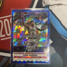 2019-20 Contenders Optic Front Row Seat PAUL GEORGE blue ice