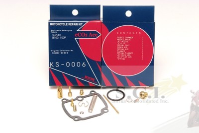 SUZUKI B100 B100P B105P KEYSTER CARBURETOR CARB REPAIR REBUILD KIT ALL YEARS