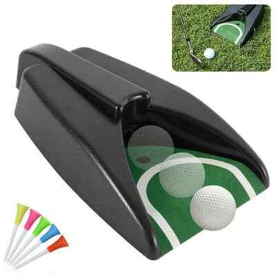 Golf Ball Putt Returner Putting Pal Elektro Auto Ballrückgabemaschine Übungs DE