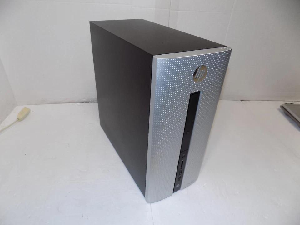 HP Pavilion Desktop Computer 550-A114 AMD A8-6410 2GHz 8GB RAM 512GB SSD Win 10 - Image 2 of 4