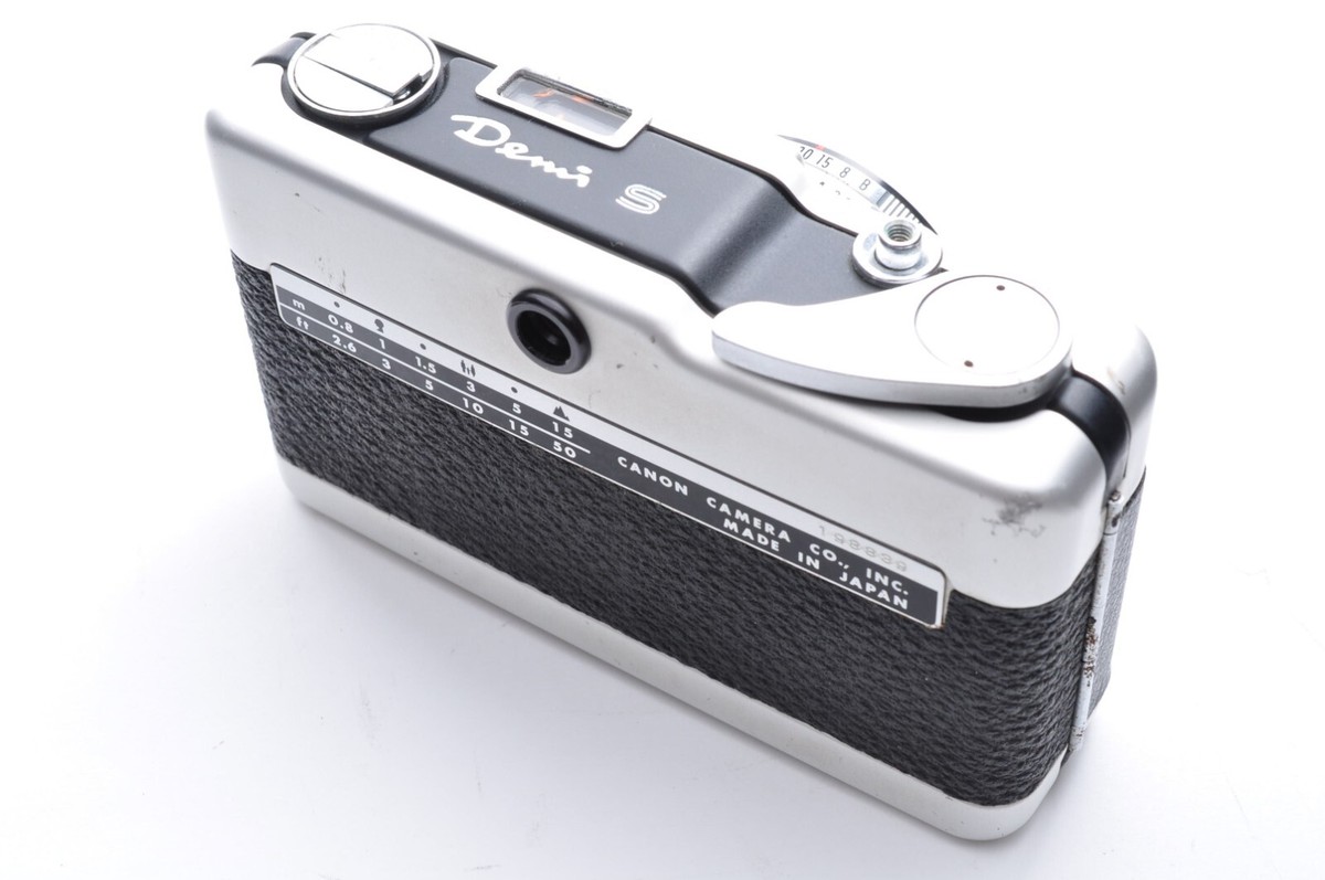 Canon Demi S Half Frame 35mm Film Camera 30mm F/1.7 Strap