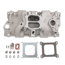 262-400 Dual Plane Front Intake Manifold For Small Block Chevy Sbc 1955-1986 New