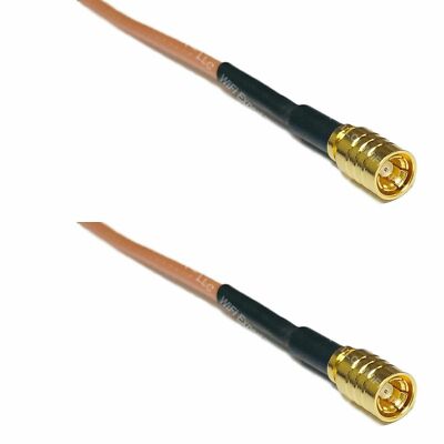 USA-CA RG316 DS SMB FEMALE to SMB FEMALE Coaxial RF Pigtail Cable