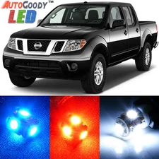 7x Premium Xenon White LED Lights Interior Package Kit for Nissan Frontier +Tool