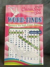 KAPPA CHICKEN SOUP FOR THE SOUL INSPIRATIONAL WORD-FINDS VOLUME 197 W/ 89 PAGES