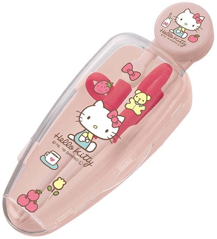 For children DX training chopsticks 14cm with case Hello
