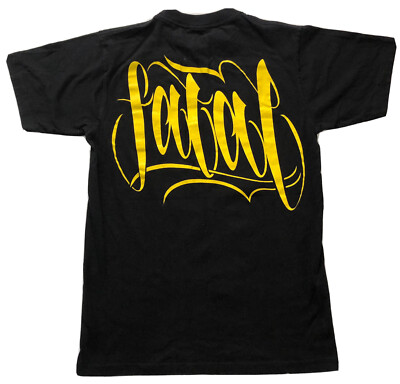 Fatal Clothing Men's T-Shirt Size Small graphic Tattoos Women Rock