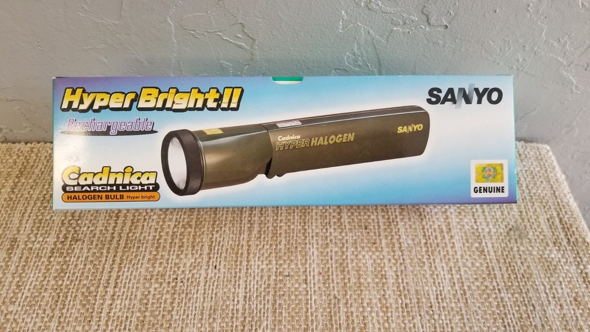 Sanyo NL-H786 220 Volt Cadnica Rechargeable Searchlight (Green) | eBay