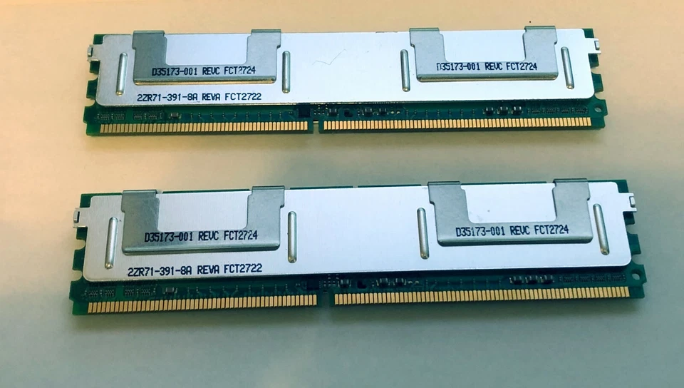 Wintec 39C935284E-IL W36534 PC2-5300/2GB (2 X 1GB) RAM/ ECC Memory 240 PIN - Image 3 of 3