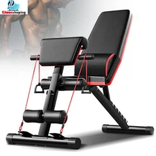 Home Workout Adjustable Weight Bench Exercise Equipment Sit Up Dumbbell Benches