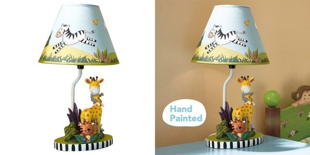 safari table lamp
