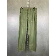 Vintage Military OG-107 Fatigue Pants cotton sateen vietnam 29x29.5